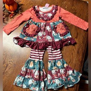 Two piece girls outfit